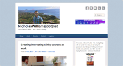 Desktop Screenshot of nicholaswilliams.net